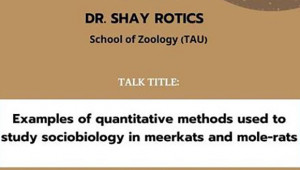 Shmunis School Seminar - Dr. Shay Rotics