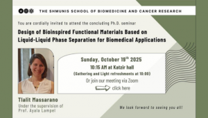 Concluding Ph.D. Seminar - Tlalit Massarano