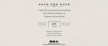 A Special Symposium Marking the 90th Birthday of Eugene Rosenberg