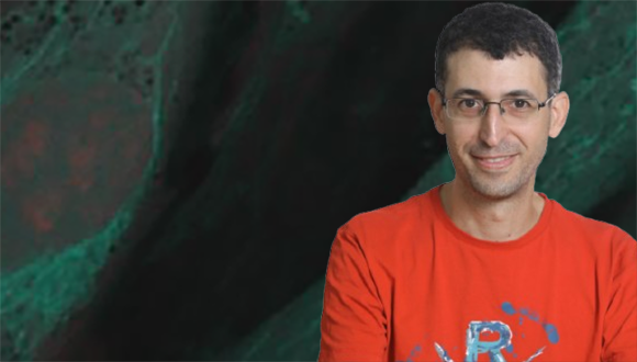 Same but Different: How Viruses Mimic Human Proteins to Hijack Our Cells' Mechanisms. Dr. Tzachi Hagai (Photo: Chen Galili)