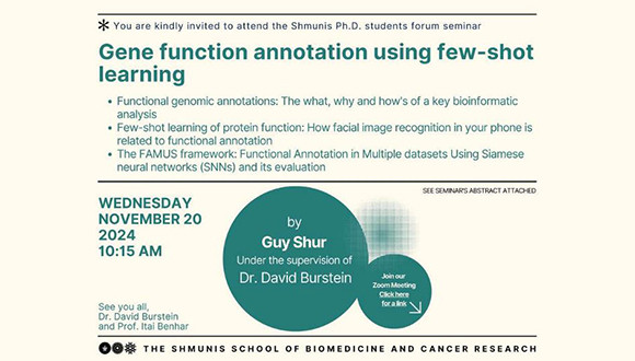 Ph.D. Forum 2024-2025: Guy Shur