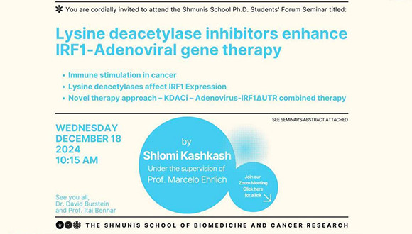 Ph.D. Forum 2024-2025: Shlomi Kashkash