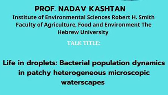 Shmunis School Seminar - Prof. Nadav Kashtan