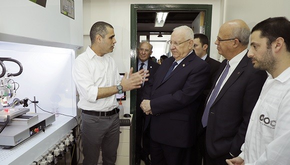 Tal Dvir and the President of Israel